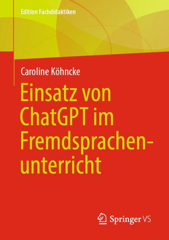 Einsatz von ChatGPT im Fremdsprachenunterricht