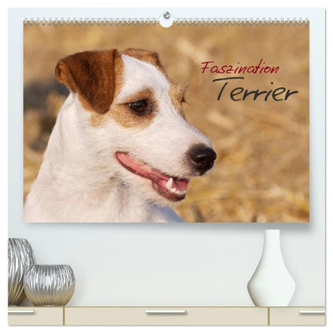 Faszination Terrier (hochwertiger Premium Wandkalender 2027 DIN A2 quer), Kunstdruck in Hochglanz