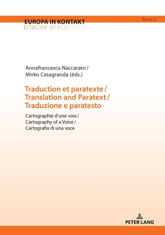 Traduction et paratexte / Translation and Paratext / Traduzione e paratesto