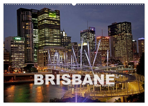 Brisbane (Wandkalender 2026 DIN A2 quer), CALVENDO Monatskalender