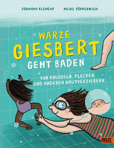 Warze Giesbert geht baden