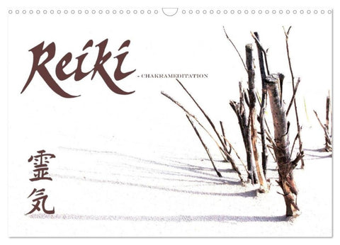 REIKI - Chakrameditation (Wandkalender 2026 DIN A3 quer), CALVENDO Monatskalender
