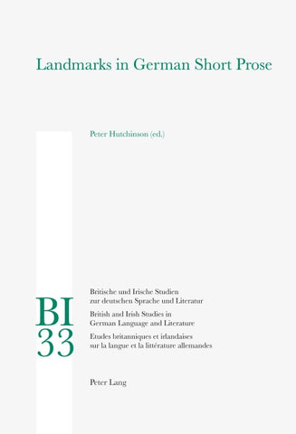 Landmarks in German Short Prose