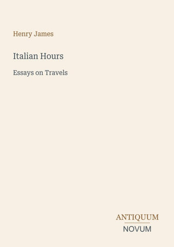 Italian Hours