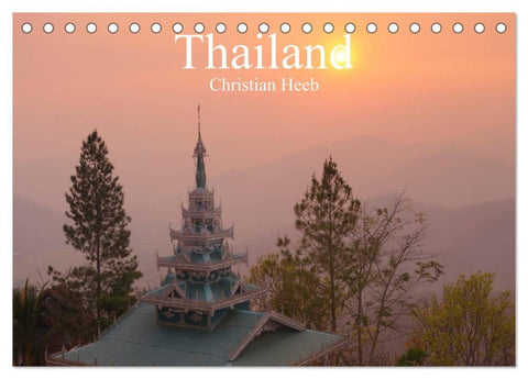 Thailand Christian Heeb (Tischkalender 2026 DIN A5 quer), CALVENDO Monatskalender
