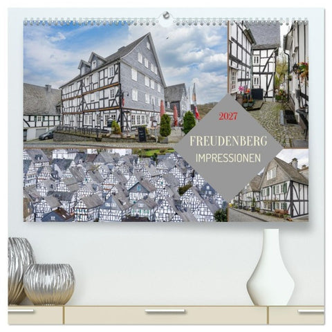 Freudenberg Impressionen (hochwertiger Premium Wandkalender 2027 DIN A2 quer), Kunstdruck in Hochglanz