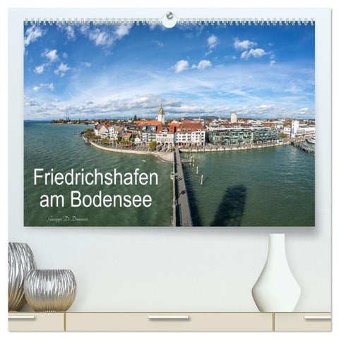 Friedrichshafen am Bodensee (hochwertiger Premium Wandkalender 2027 DIN A2 quer), Kunstdruck in Hochglanz