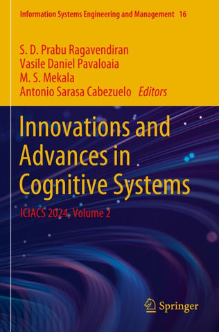 Innovations and Advances in Cognitive Systems