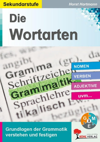 Die Wortarten / Sekundarstufe