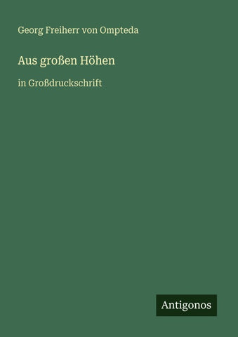 Aus großen Höhen