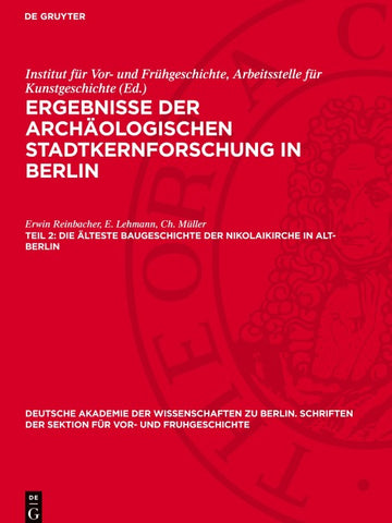 Die älteste Baugeschichte der Nikolaikirche in Alt-Berlin