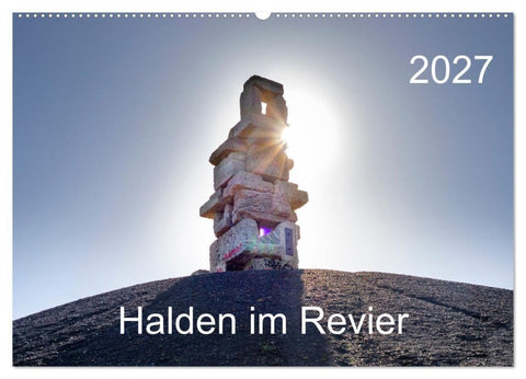 Halden im Revier (Wandkalender 2027 DIN A2 quer), CALVENDO Monatskalender