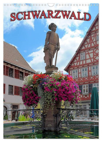 Schwarzwald (Wandkalender 2027 DIN A3 hoch), CALVENDO Monatskalender