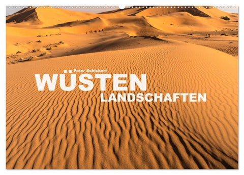 Wüstenlandschaften (Wandkalender 2026 DIN A2 quer), CALVENDO Monatskalender