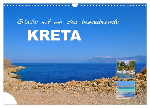 Erlebe mit mir das bezaubernde Kreta (Wandkalender 2027 DIN A3 quer), CALVENDO Monatskalender