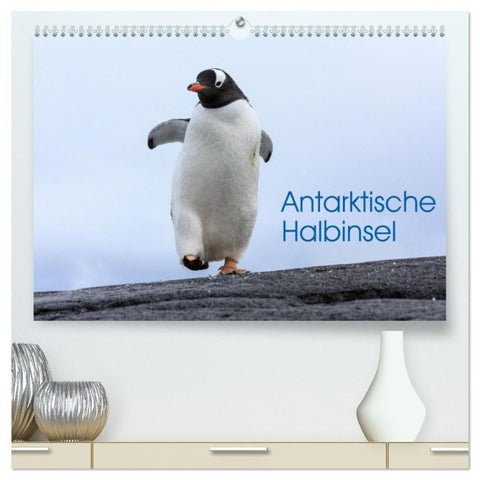 Antarktische Halbinsel (hochwertiger Premium Wandkalender 2027 DIN A2 quer), Kunstdruck in Hochglanz