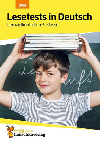 Übungsheft mit Lesetests in Deutsch 3. Klasse