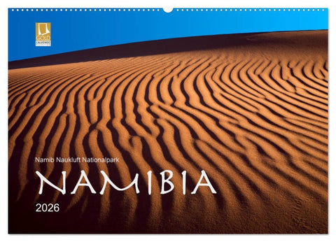 Namib Naukluft Nationalpark. NAMIBIA 2026 (Wandkalender 2026 DIN A2 quer), CALVENDO Monatskalender