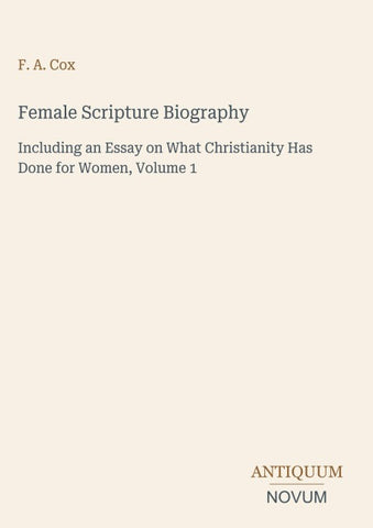 Female Scripture Biography
