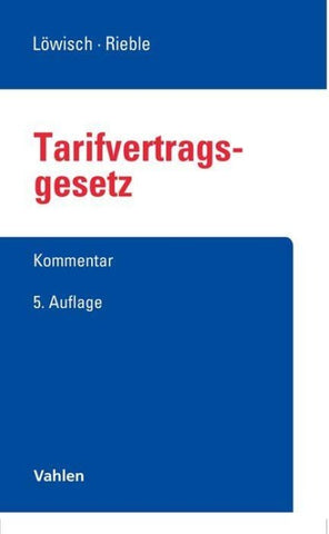 Tarifvertragsgesetz. TVG