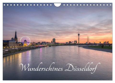 Wunderschönes Düsseldorf (Wandkalender 2027 DIN A4 quer), CALVENDO Monatskalender