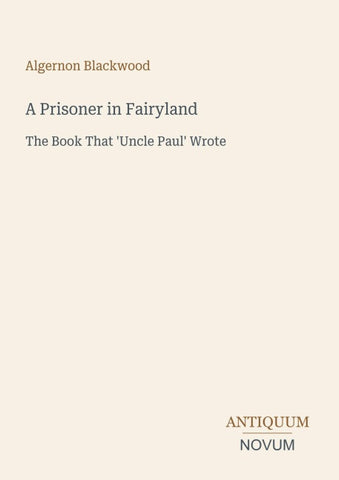 A Prisoner in Fairyland