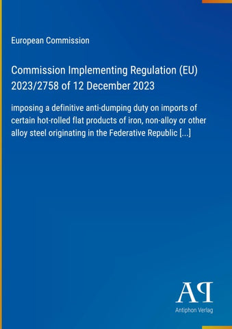 Commission Implementing Regulation (EU) 2023/2758 of 12 December 2023