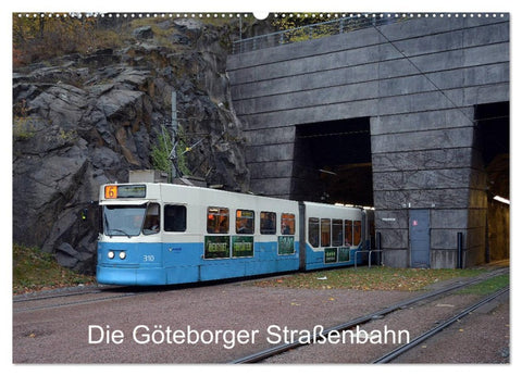 Die Göteborger Straßenbahn (Wandkalender 2026 DIN A2 quer), CALVENDO Monatskalender