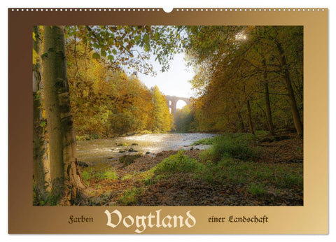 Vogtland - Farben einer Landschaft (Wandkalender 2026 DIN A2 quer), CALVENDO Monatskalender