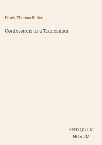 Confessions of a Tradesman