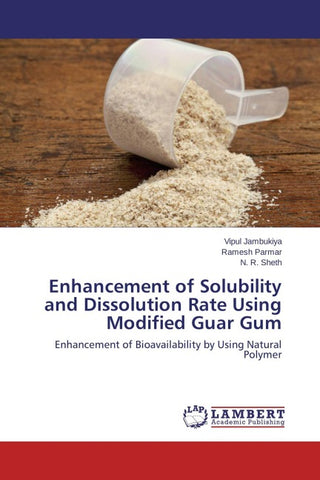 Enhancement of Solubility and Dissolution Rate Using Modified Guar Gum