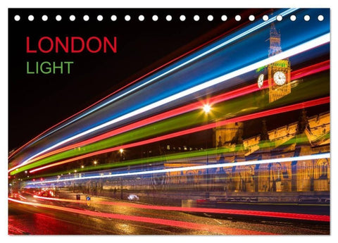 London Light (Tischkalender 2027 DIN A5 quer), CALVENDO Monatskalender