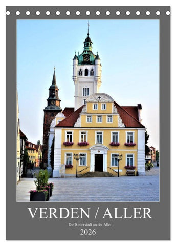 Verden - Aller (Tischkalender 2026 DIN A5 hoch), CALVENDO Monatskalender