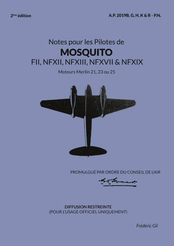 Notes pour les Pilotes de MOSQUITO FII, NFXII, NFXIII, NFXVII et NFXIX
