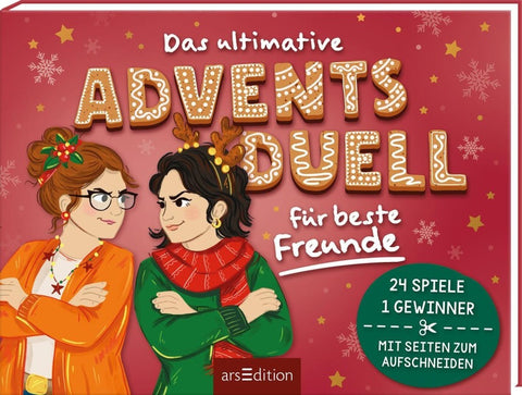 Das ultimative Adventsduell für beste Freunde. 24 Spiele – 1 Gewinner