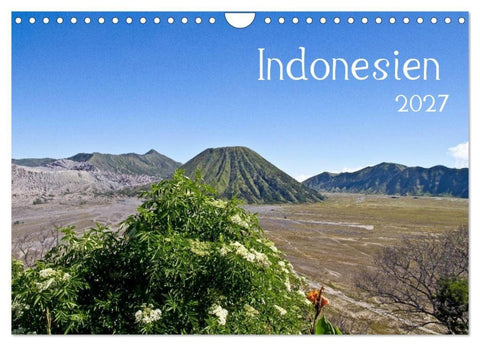 Indonesien (Wandkalender 2027 DIN A4 quer), CALVENDO Monatskalender