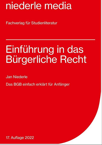 Einführung in das Bürgerliche Recht - 2025