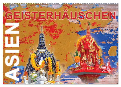 Asien Geisterhäuschen (Wandkalender 2027 DIN A2 quer), CALVENDO Monatskalender