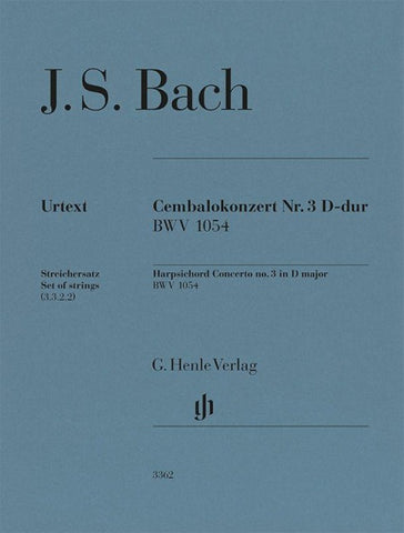 Johann Sebastian Bach - Cembalokonzert Nr. 3 D-dur BWV 1054
