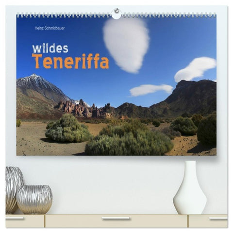 wildes Teneriffa (hochwertiger Premium Wandkalender 2027 DIN A2 quer), Kunstdruck in Hochglanz