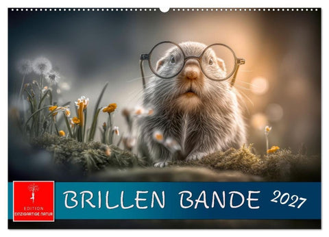 Brillen Bande (Wandkalender 2027 DIN A2 quer), CALVENDO Monatskalender