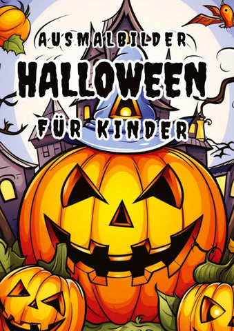Ausmalbuch Halloween für Kinder