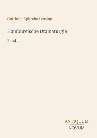 Hamburgische Dramaturgie