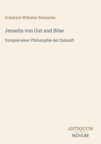 Jenseits von Gut und Böse