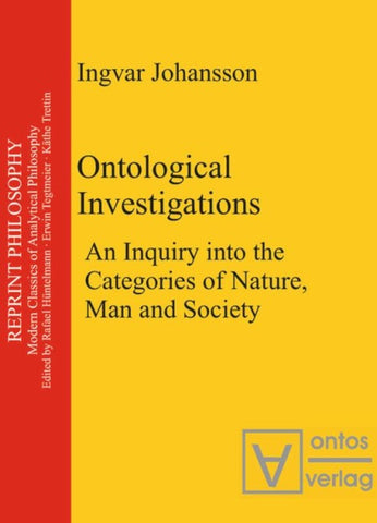 Ontological Investigations