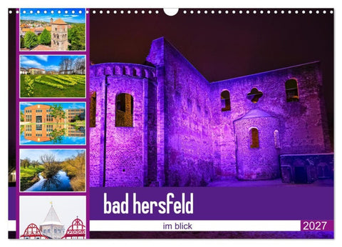 bad hersfeld im blick (Wandkalender 2027 DIN A3 quer), CALVENDO Monatskalender