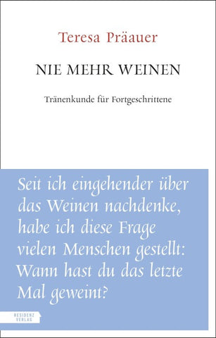 Nie mehr weinen