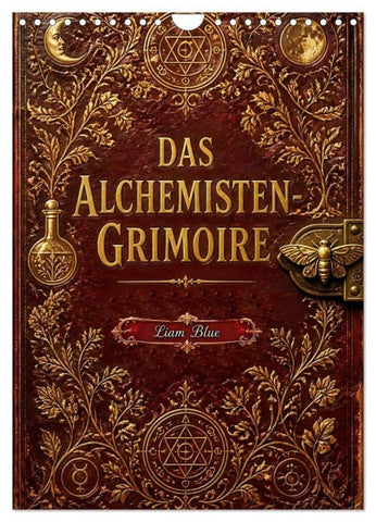 Das Alchemisten-Grimoire (Wandkalender 2027 DIN A4 hoch), CALVENDO Monatskalender