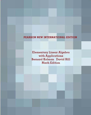Elementary Linear Algebra with Applications