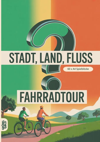 Stadt, Land, Fluss, Fahrradtour